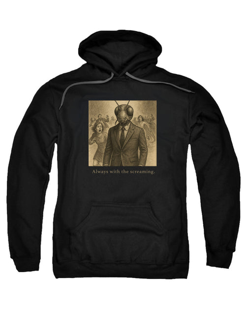 Black Always with the screaming Hoodie