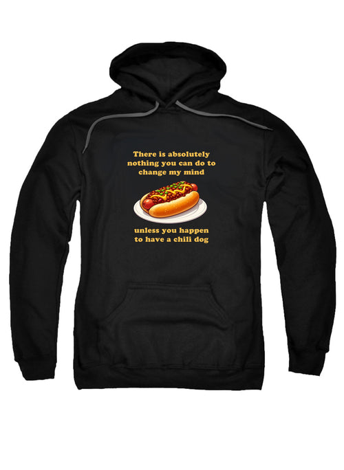 Black Nothing to change my mind Hoodie
