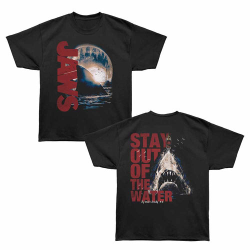 Jaws Oversized T-Shirt - Stay Out Of The Water F&B