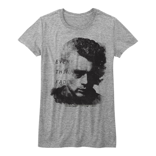 James Dean Ladies T-Shirt - Everything Fades