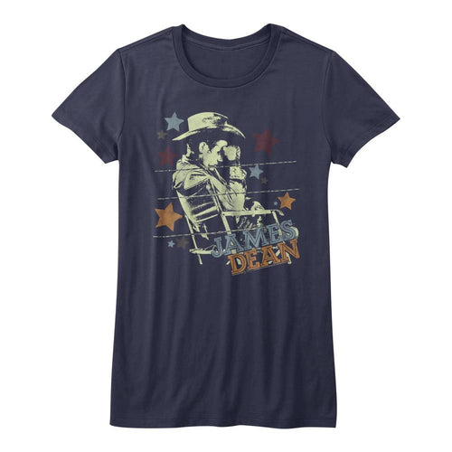 James Dean Ladies T-Shirt - Cowboy