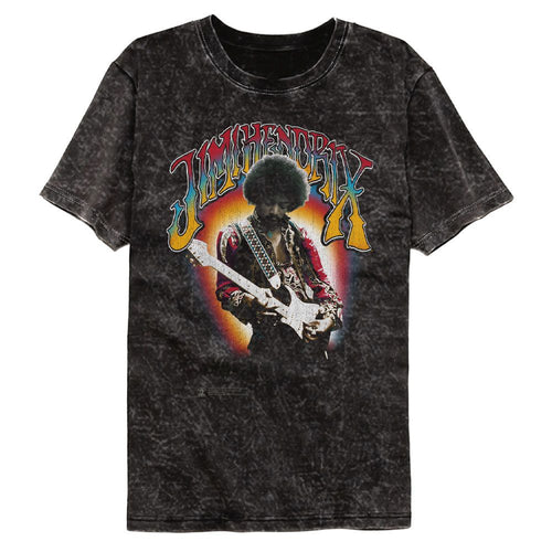 Jimi Hendrix Mineral Wash T-Shirt - Jimi Hendrix
