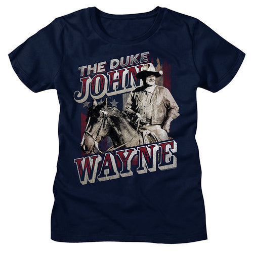 John Wayne Ladies T-Shirt - The Duke John Wayne