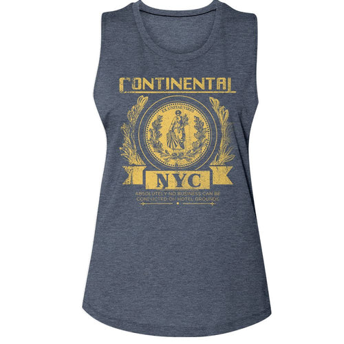 John Wick Ladies Muscle Tank - Continental NYC