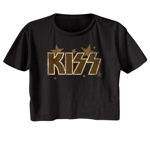 KISS Ladies Crop Top - KISS Stars