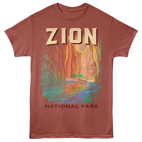 Lantern Press T-Shirt - Canyon Flow