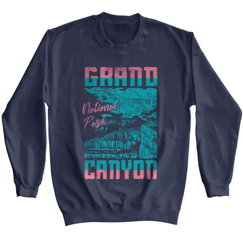 Lantern Press Long Sleeve Sweatshirt - Canyon Two Color Text