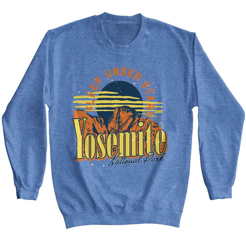 Lantern Press Long Sleeve Sweatshirt - Yosemite Sleep Under Stars
