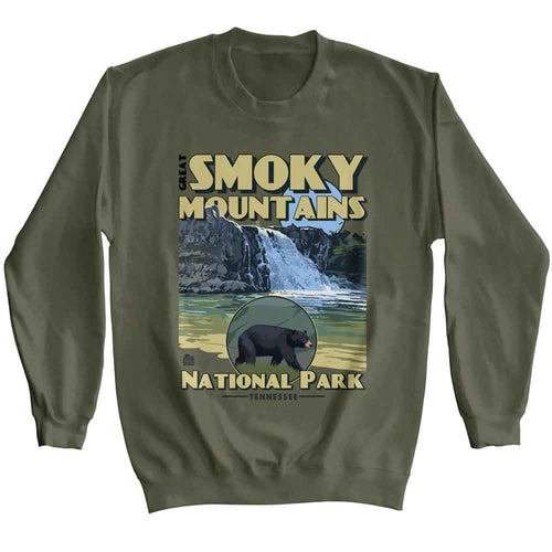 Lantern Press Npca Long Sleeve Sweatshirt - Bear Circle