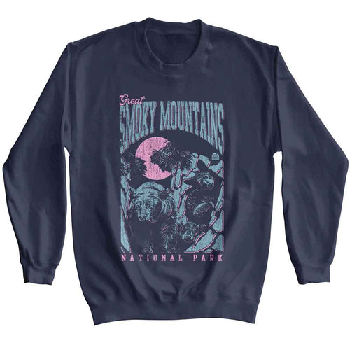Lantern Press Npca Long Sleeve Sweatshirt - Bear Family