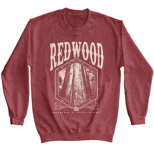 Lantern Press Npca Long Sleeve Sweatshirt - Redwood