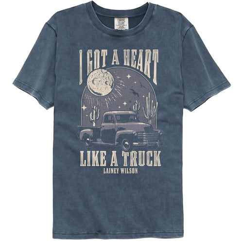 Lainey Wilson Comfort Colors T-Shirt - Heart Like A Truck