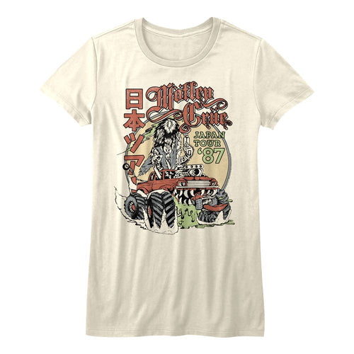Mötley Crüe Ladies T-Shirt - Japan Tour