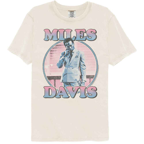 Miles Davis Comfort Colors T-Shirt - Pastel Gradients