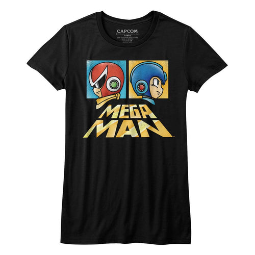 Mega Man Ladies T-Shirt - Boxy