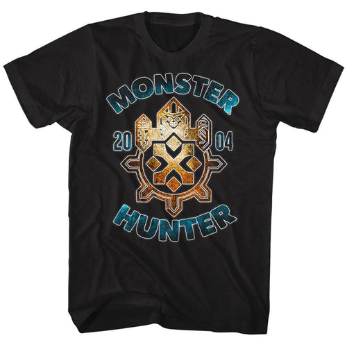 Black Monster Hunter t-shirt featuring Monster Hunter name design