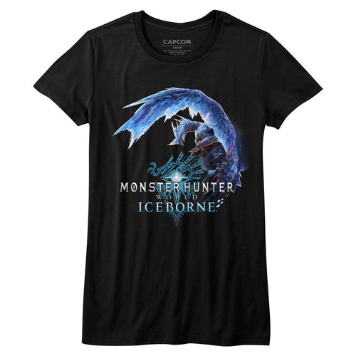 Monster Hunter Ladies T-Shirt - Icy Dragon
