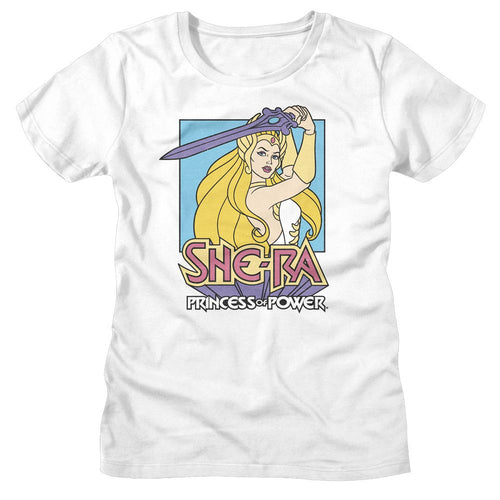 Masters of the Universe Ladies T-Shirt - Pastel Sword