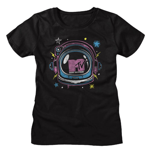 MTV Ladies T-Shirt - Space Helmet