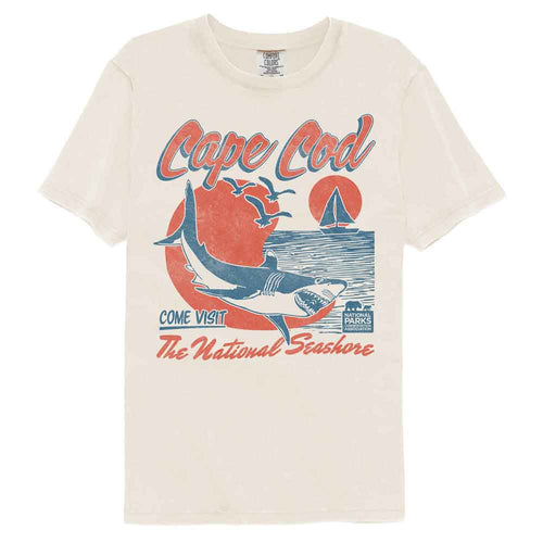 National Parks Comfort Colors T-Shirt - National Seashore Shark