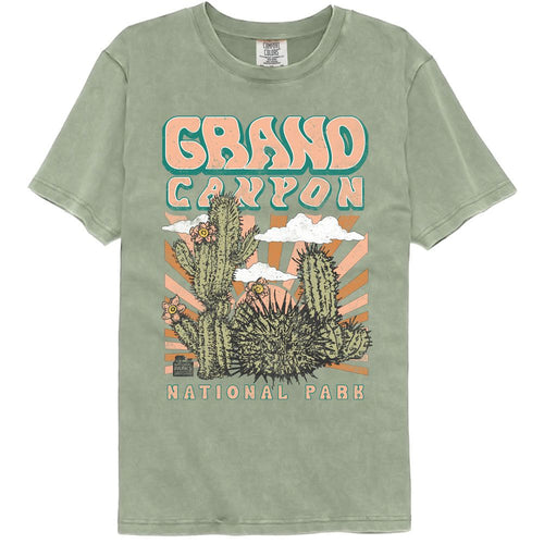 National Parks Comfort Colors T-Shirt - Grand Canyon Cactus