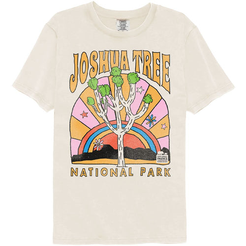 National Parks Comfort Colors T-Shirt - Joshua Tree Doodle