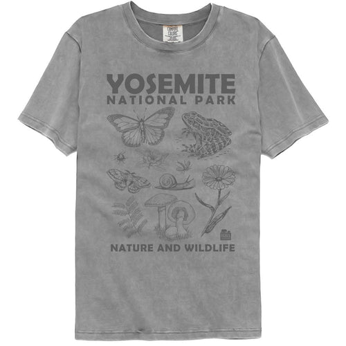 National Parks Comfort Colors T-Shirt - Yosemite Nature and Wildlife
