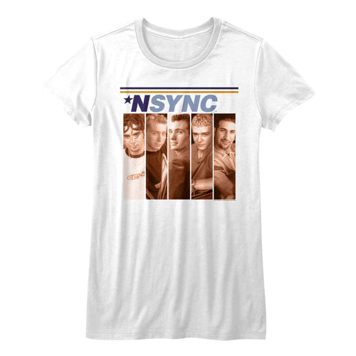 NSYNC Ladies T-Shirt - Boxes