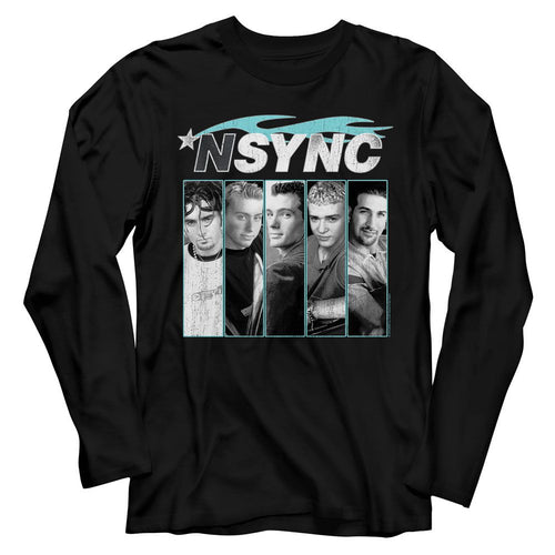 NSYNC Long Sleeve T-Shirt - Blue Flame