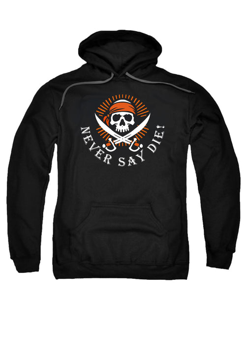 Black Never Say Die Hoodie
