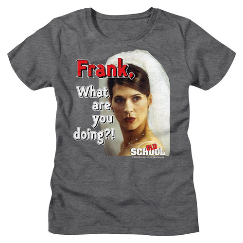 Old School Ladies T-Shirt - Frank