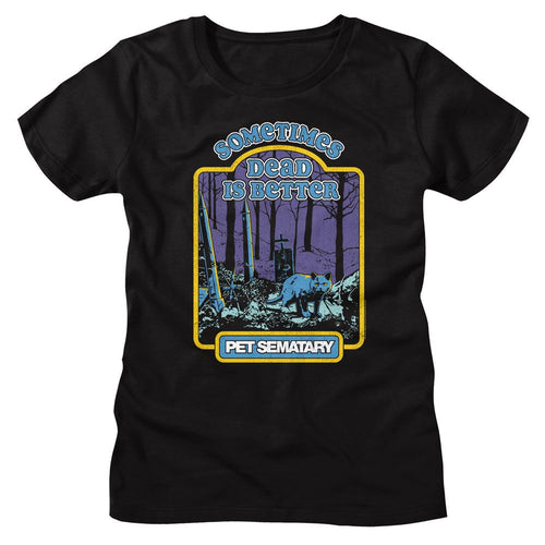 Pet Sematary Ladies T-Shirt - Storybook Sematary