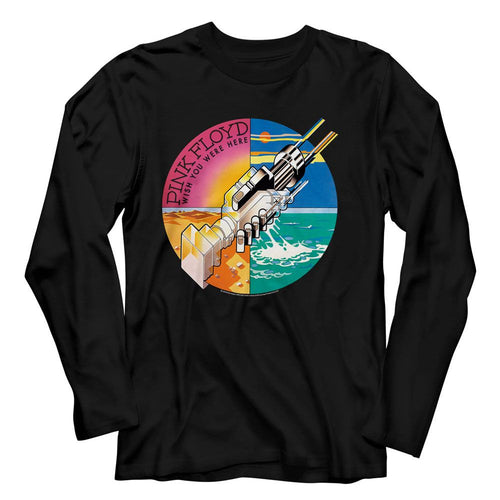 Pink Floyd Long Sleeve T-Shirt - Wish You Were Here Hands