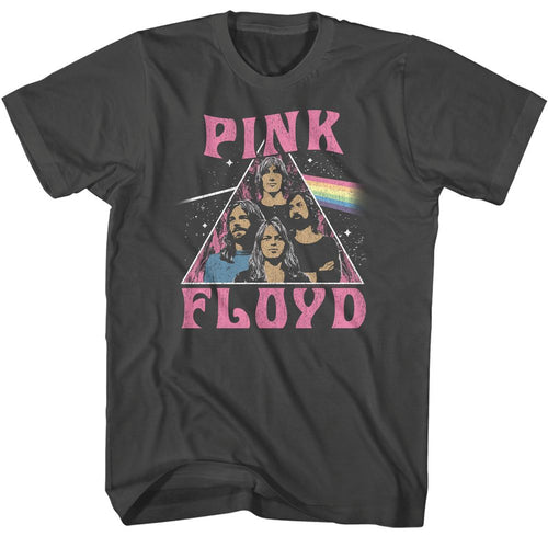 Smoke Gray Pink Floyd t-shirt featuring an In Space design