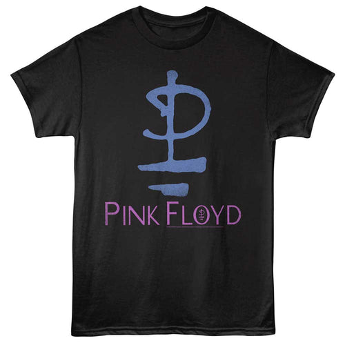 Black Pink Floyd t-shirt featuring a Pink Floyd Icon design