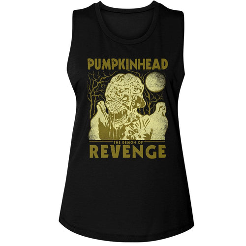 Pumpkinhead Ladies Muscle Tank - Two Tone