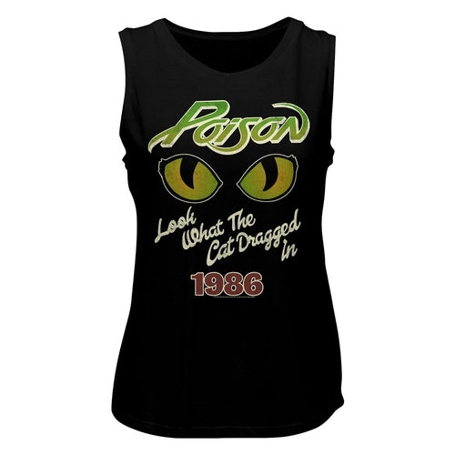 Poison Ladies Muscle Tank - Eyes