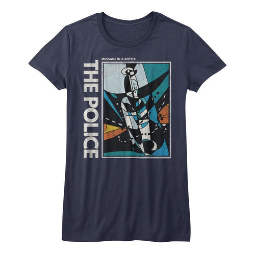 The Police Ladies T-Shirt - Message in a Bottle