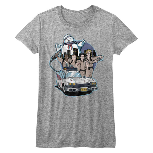 The Real Ghostbusters Ladies T-Shirt - Bustin Buddies