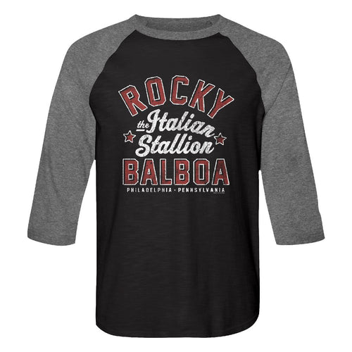 Rocky 3/4 Raglan - The Italian Stallion