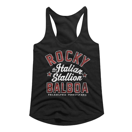 Rocky Ladies Racerback - The Italian Stallion