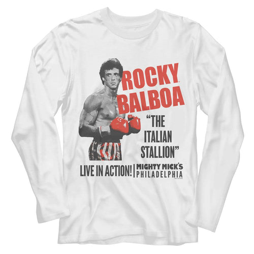 Rocky Long Sleeve T-Shirt - Duotone Rocky