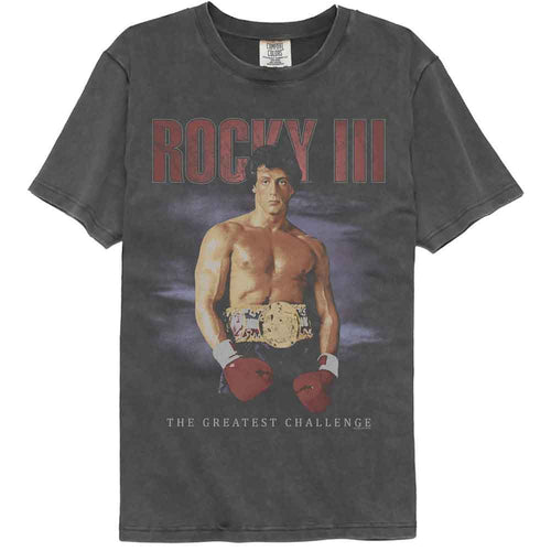 Rocky Comfort Colors T-Shirt - Rocky Faded Background