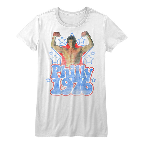 Rocky Ladies T-Shirt - Philly 1976