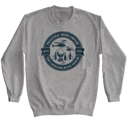 Step Brothers Long Sleeve Sweatshirt - Catalina Wine Mixer Circle