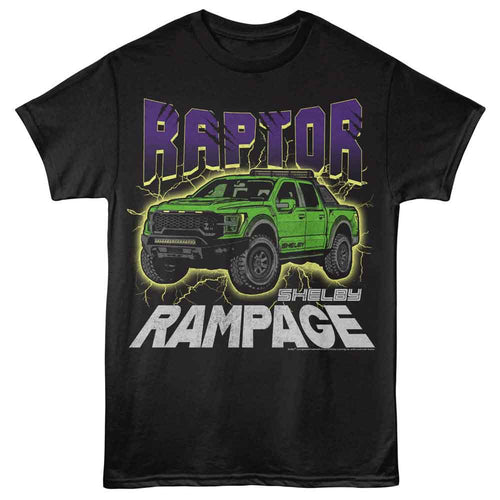 Raptor Lightning Carroll Shelby t-shirt in black