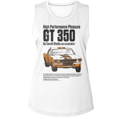 Carroll Shelby Ladies Muscle Tank - High Performance
