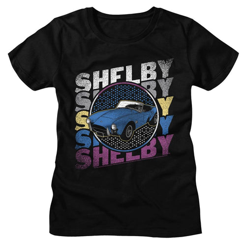 Carroll Shelby Ladies T-Shirt - Shelby Monogram