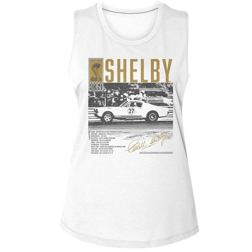Carroll Shelby Ladies Muscle Tank - GT Two-Color