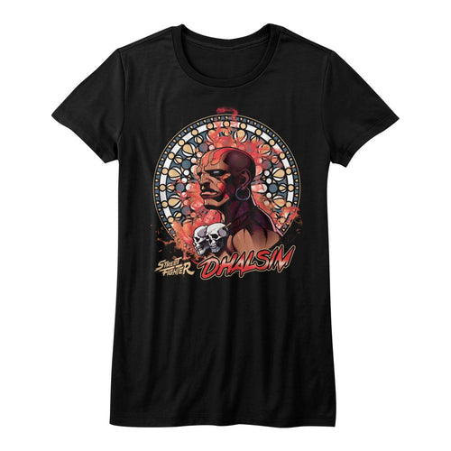 Street Fighter Ladies T-Shirt - Dhalsim